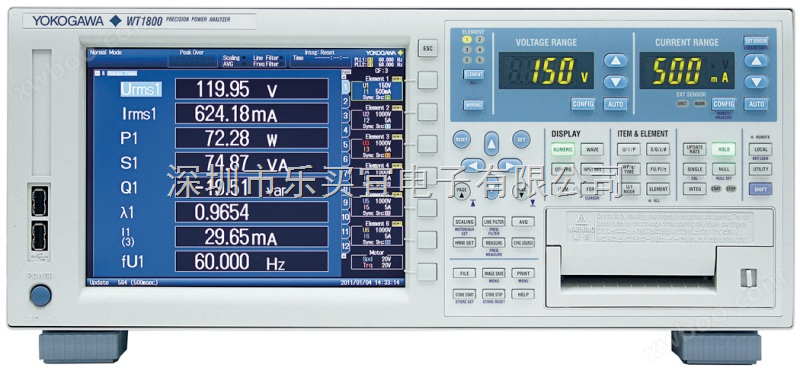 日本横河WT1800高精度数字功率分析仪