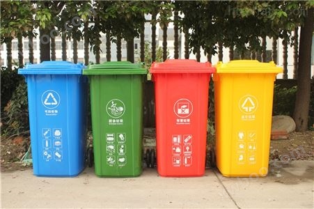 240L塑料环卫垃圾桶武汉塑料环卫垃圾桶批发供应