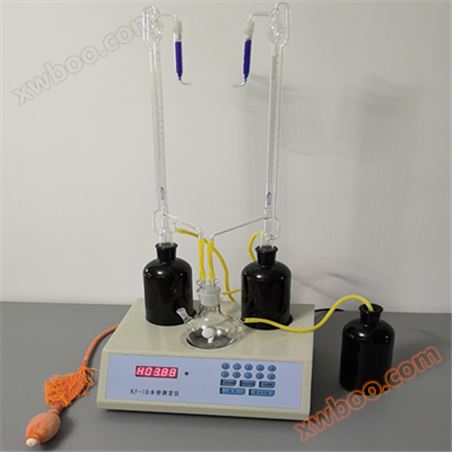 沪粤明 KF-1B型水份测定仪化肥，医药、食品、轻工、化工以及其它工业产品中的水份含量