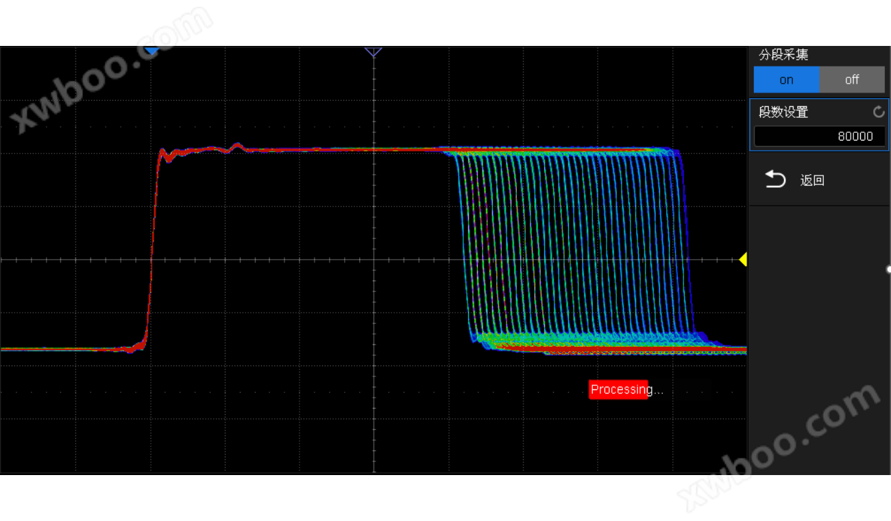 高分辨率示波器SDS1000X HD系列分段采集：高效捕获异常宇捷弘业