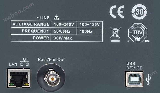 SDS1000A系列数字示波器丰富的硬件接口及远程控制宇捷弘业