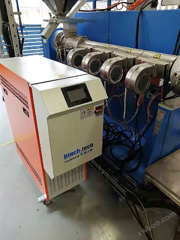 苏州冰水机、模温机——油式高温模温机在PA尼龙波纹管生产线上的应用