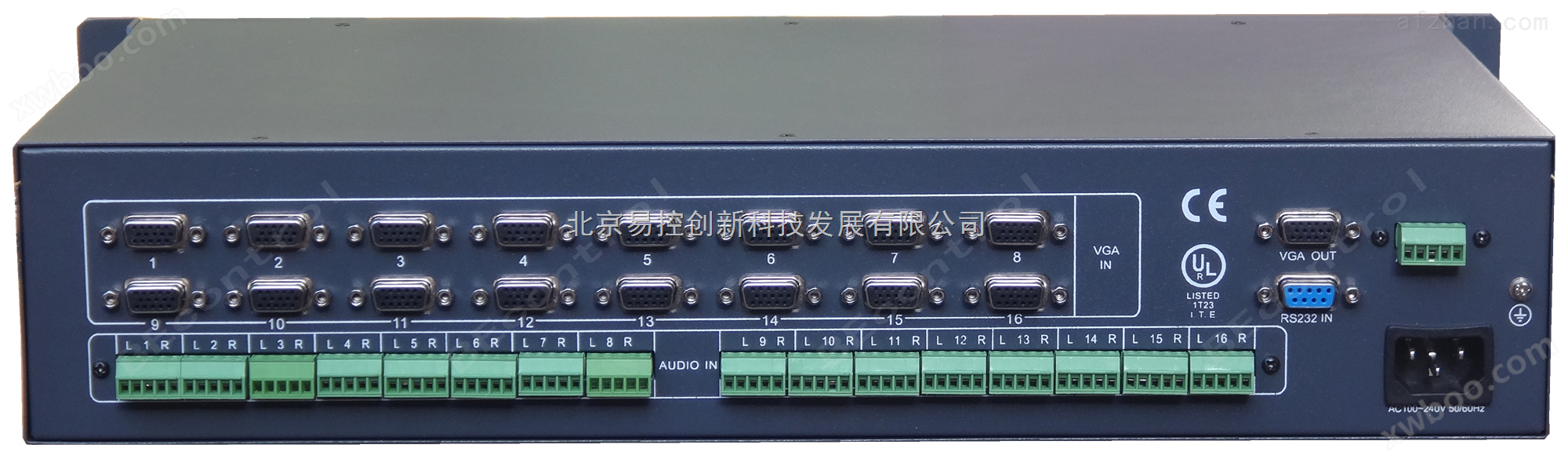 自动VGA切换器 自动识别输入信号切换输出
